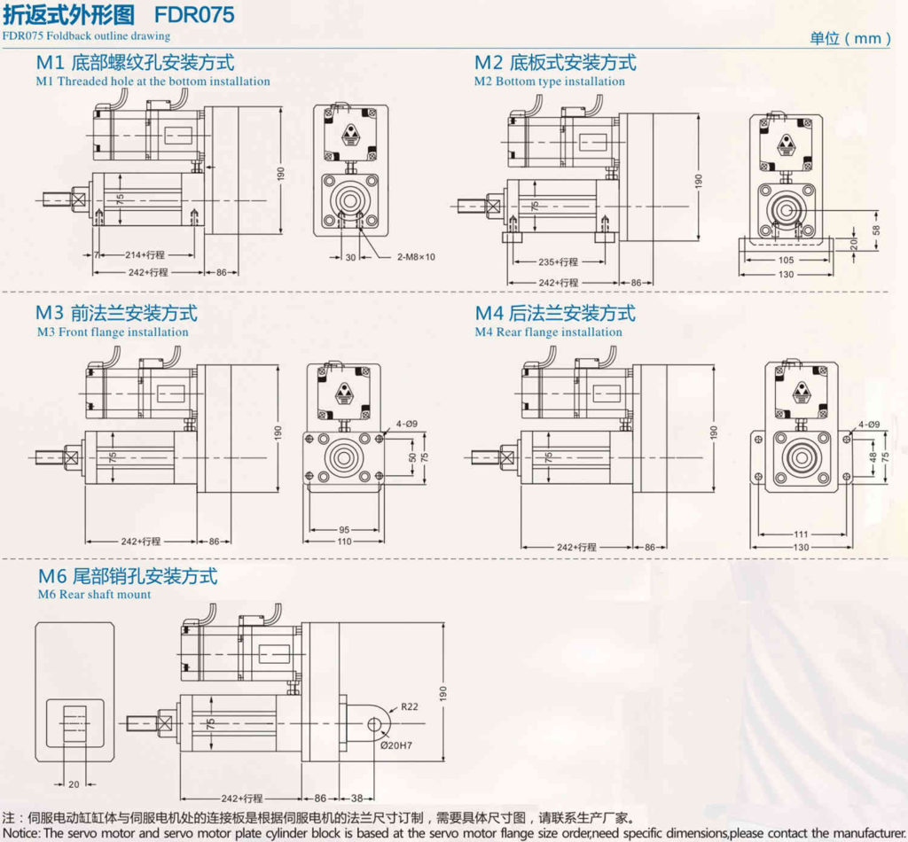 electric hydraulic cylinder