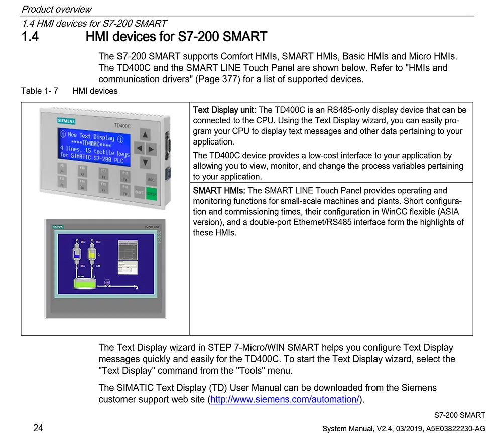 simens 6ES72881SR200AA1 s7-200-smart-manual