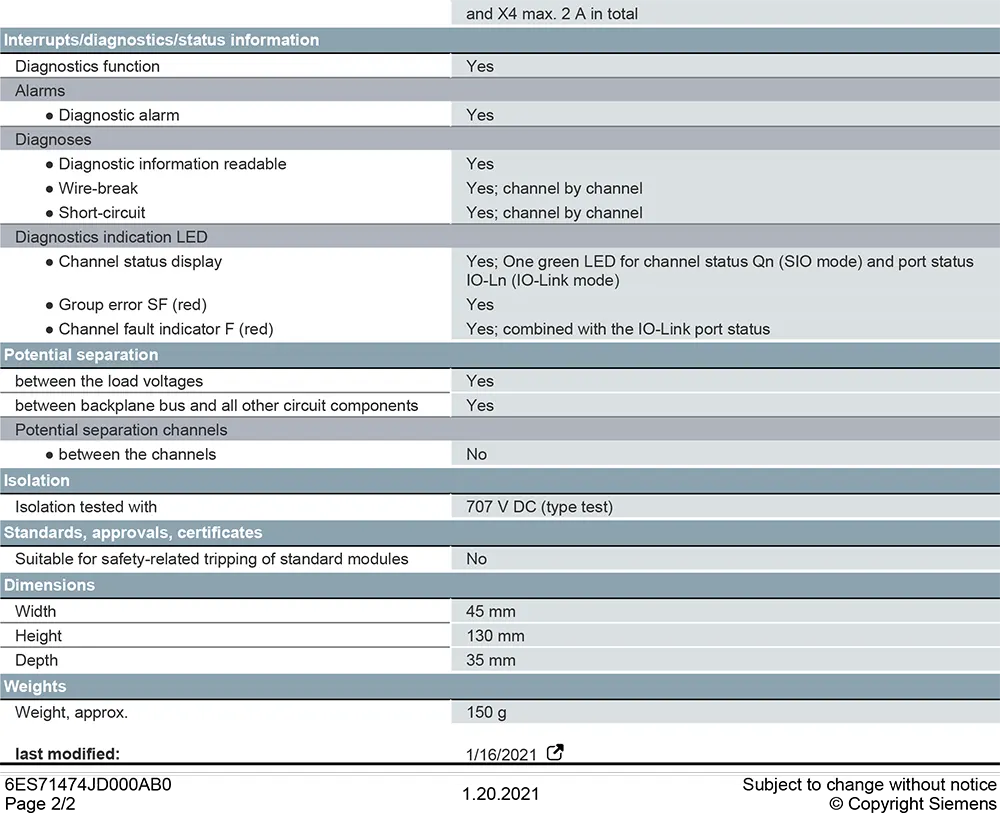 6ES71474JD000AB0_datasheet 2
