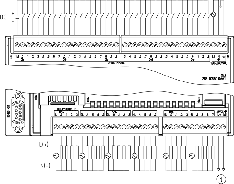 6ES7288-1CR60-0AA1 siemens logic controller
