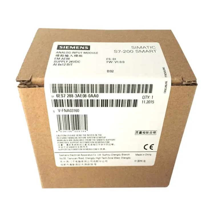 6ES7288-3AE08-0AA0 Analog module 8 input