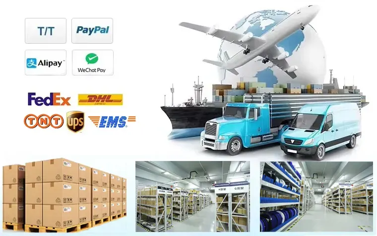 Shipping and payment methods